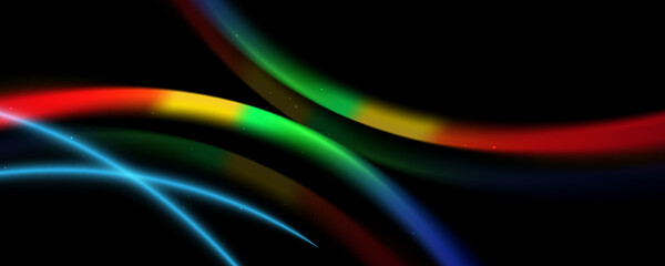 Abstrack Modern Glow Future Background