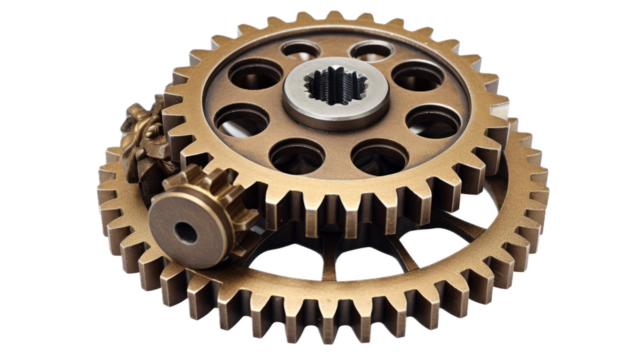 Gear. Isolated on a white background png like
