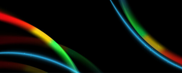 Abstrack Modern Glow Future Background