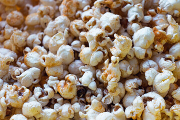 popcorn close up
