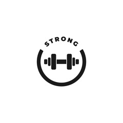 Strong Icon Vector or Strong label Vector Isolated. Best Strong icon for apps, websites, print design, and more about Strong and Vitality.