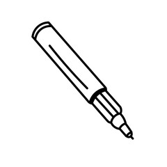 various vector images of pencils and pens