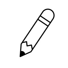 various vector images of pencils and pens