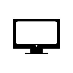 Tv icon vector. television icon vector