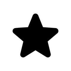 Star Icon vector. rating icon vector. favourite star icon