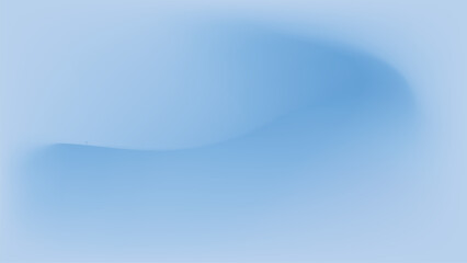 Calming vector blue gradient with smooth curves suitable for a modern, minimalist background or wallpaper for design purposes.