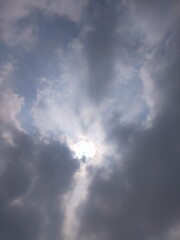 Obraz premium time lapse clouds