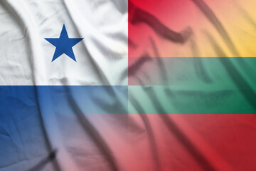 Panama and Lithuania government flag international relations LTU PAN