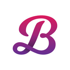 Obraz premium Letter B Logo