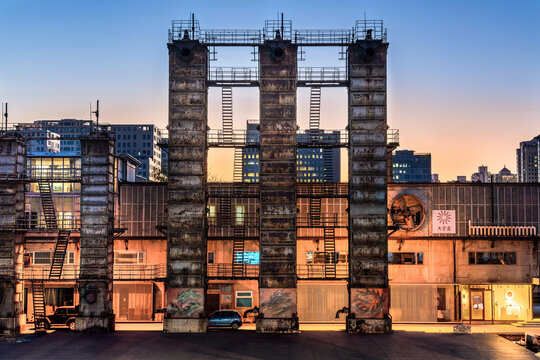Industrial buildings at 798 Art Zone