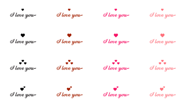 Valentines day background with pixel art hearts and cursive type typography of I love you text. Vector illustration. posters, brochure, banner, black and white, red, hot pink, pastel pink - Powered by Adobe