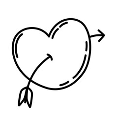 Valentine Element Icon Lines Style 