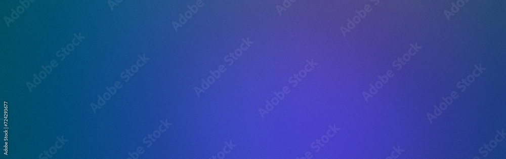 Poster violet blue grainy noise normal simple linear gradient, grungy spray texture with empty space, glow 