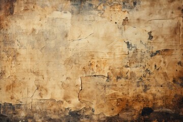 Aged Wall With Peeling Paint  Generative AI