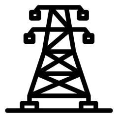 electric tower icon 