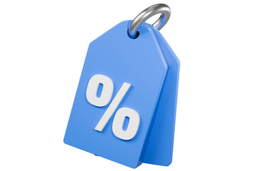 3D Online shopping tag price icon, discount coupon of cash for future use. 3D sales with an excellent offer for shopping. Sale commercial concept. 3d minimal cartoon creative design icon. 3d rendering