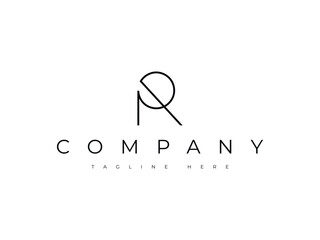 R, AP, AR monogram logo design