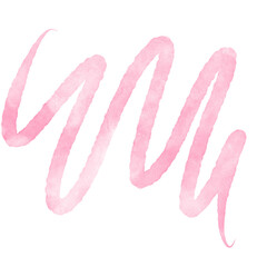 Abstract Squiggly Line Decor