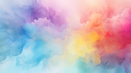 Beautiful wallpaper HD splash watercolor multicolor blue pink, pastel color, abstract texture colorful. Colorfull background watercolor. lettering background. Rainbow color, sky, brush strokes,