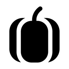 Pumpkin Solid Icon