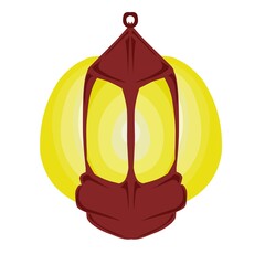 Lantern lamp design with Ramadan and Islamic holiday themes. Perfect for posters, banners, stickers, wallpapers, backgrounds