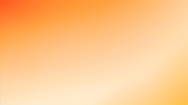 Orange grainy gradient background, white spotlight smooth color gradient, noise texture