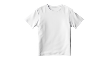 white t shirt front view with blank space for design
