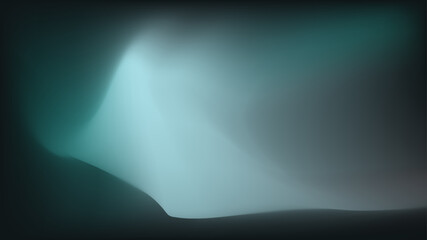 Blue gradient background with noise.