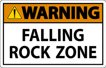 Warning Sign, Falling Rock Zone