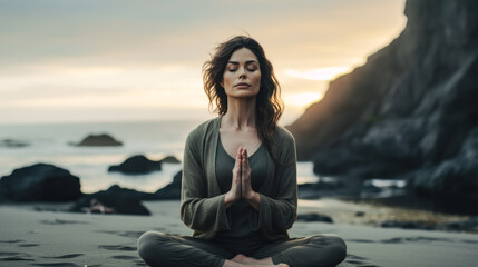 Fototapeta premium Nurturing the Mind: Images of Importance in Self-Care