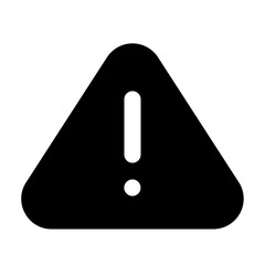 Warning Solid Icon