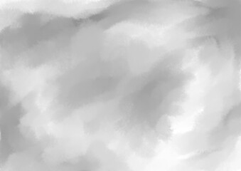 グレーの水彩滲みテクスチャーイラスト