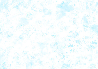 水色の飛沫テクスチャーイラスト