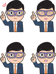 仮面を付けた男性② © Shrimpgraphic