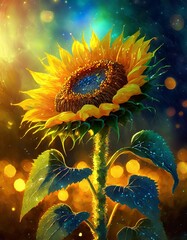 background with flowers