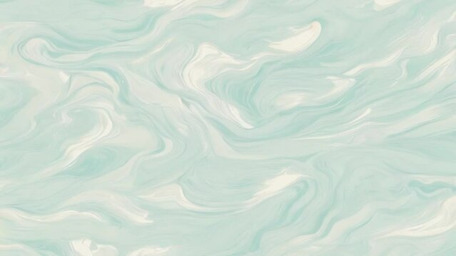 Green mable liquid art, motion