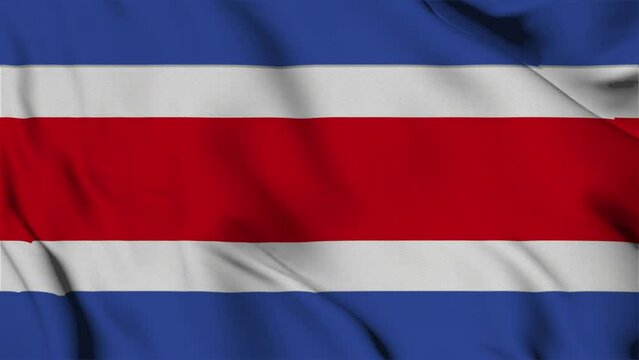 waving flag costarica