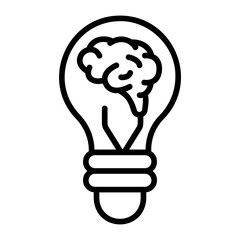 idea outline icon