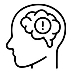 intrusive outline icon