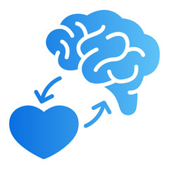 emotional gradient icon