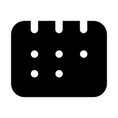 Calendar Solid Icon