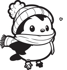 cartoon penguin