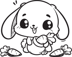 cute coloring page bird