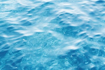 Obraz premium A detailed view of intensely blue water, capturing its striking color and texture.