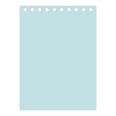 A Piece of Blank Writing Paper. Can be used as a Text Frame.