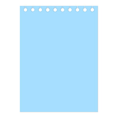 A Piece of Blank Writing Paper. Can be used as a Text Frame.