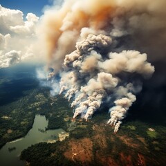 Amazon Rainforest Burning
