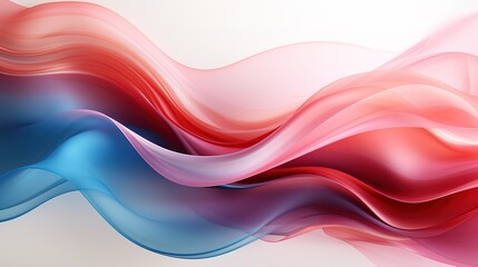 Light Pink, Blue vector abstract blurred template. A vague circumflex abstract illustration with gradient. The elegant pattern can be used as part of a brand book, generative ai, 