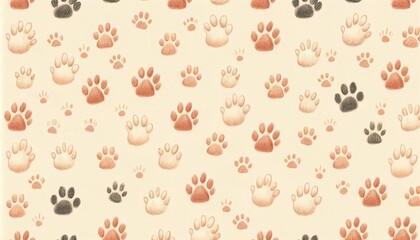 seamless pattern with hearts