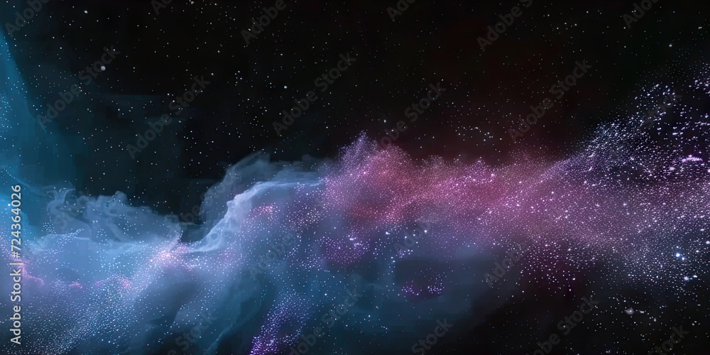 Canvas Prints milky way space scene background. night sky with star fields and nebula. for game or technology back